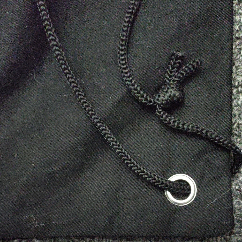 Celine Black Canvas Drawstring Backpack - image 5